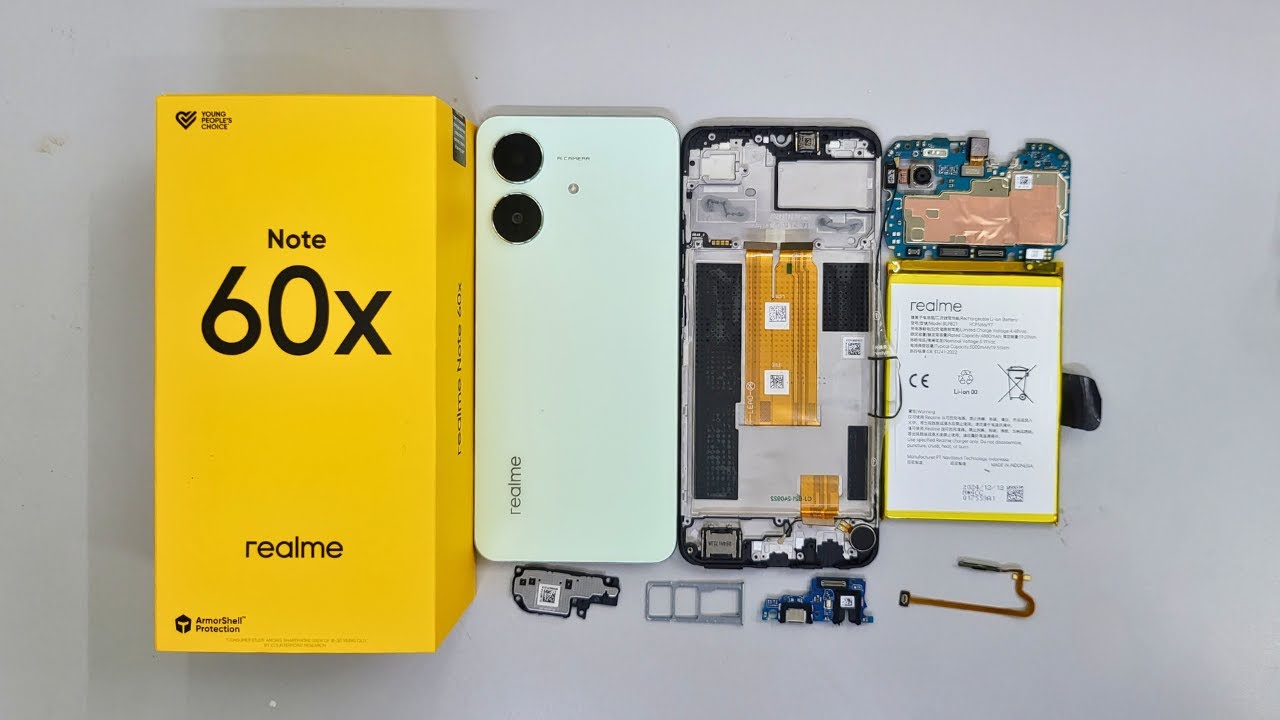 REALME NOTE 60X TEARDOWN & DISASSEMBLY !!!