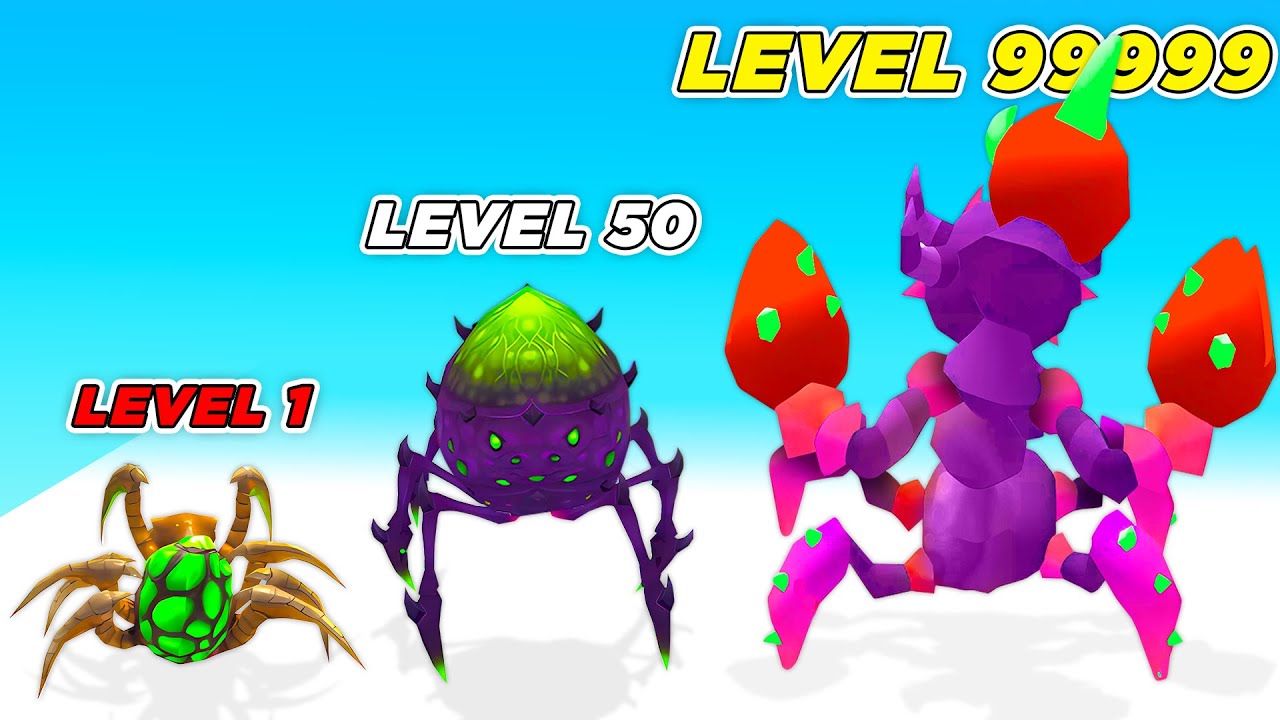 I Evolved SPIDERS to MAX LEVEL in Insect Evolution!