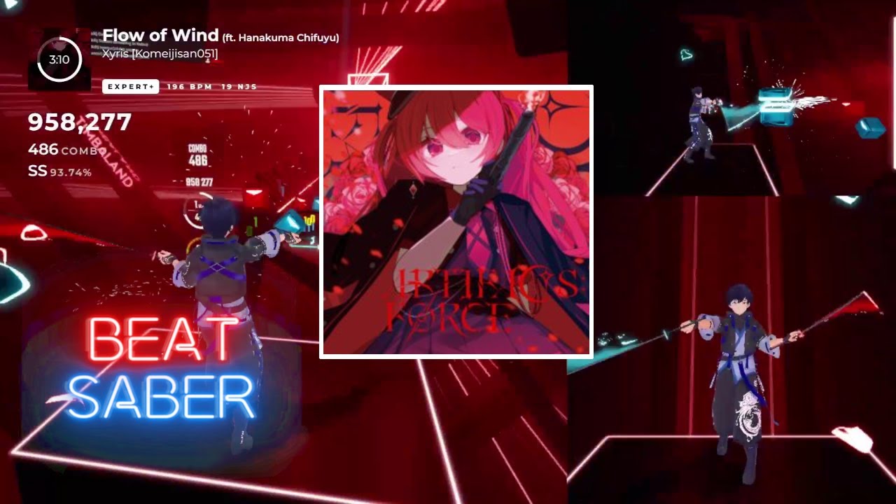 【BeatSaber】Flow of Wind (feat. 花隈千冬) - Xyris (Ex+)