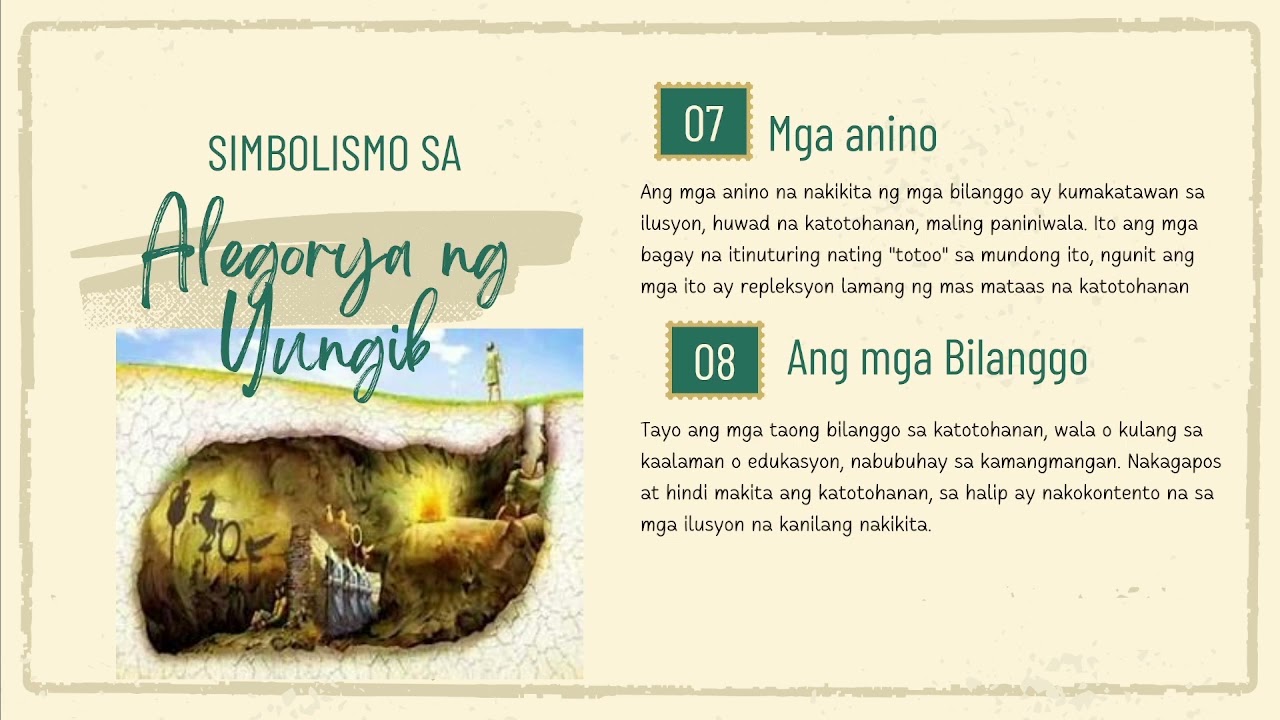 Alegorya ng Yungib ni Plato: Paliwanag at Simbolismo (Filipino 10)
