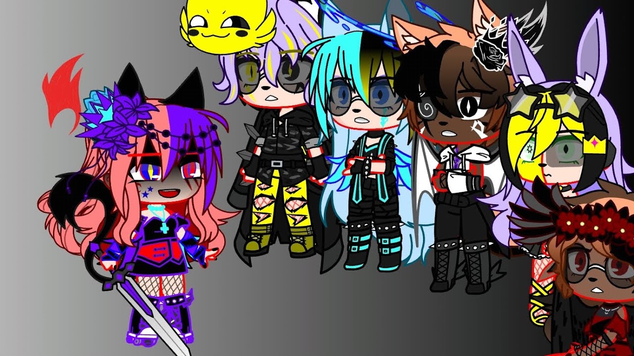 ex's vs ex's singing battle// Gachaclub// part.4 and part 2.1 of the last wolf moon// Finally Done