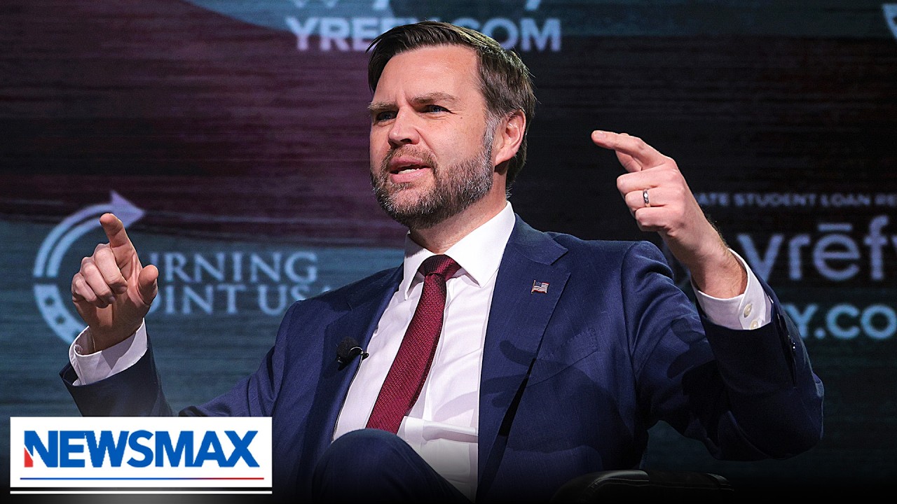 JD Vance owns heckler on Gaza