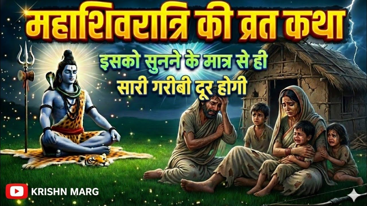 महाशिवरात्रि व्रत कथा 2026 | Mahashivratri Vrat Katha | Shivratri Ki Kahani | Mahashivratri 2026