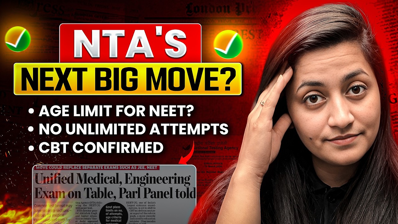 NTA&rsquo;s Major Decisions for NEET UG? 🚨 CBT Mode, Age Limit & Attempt Limit Explained