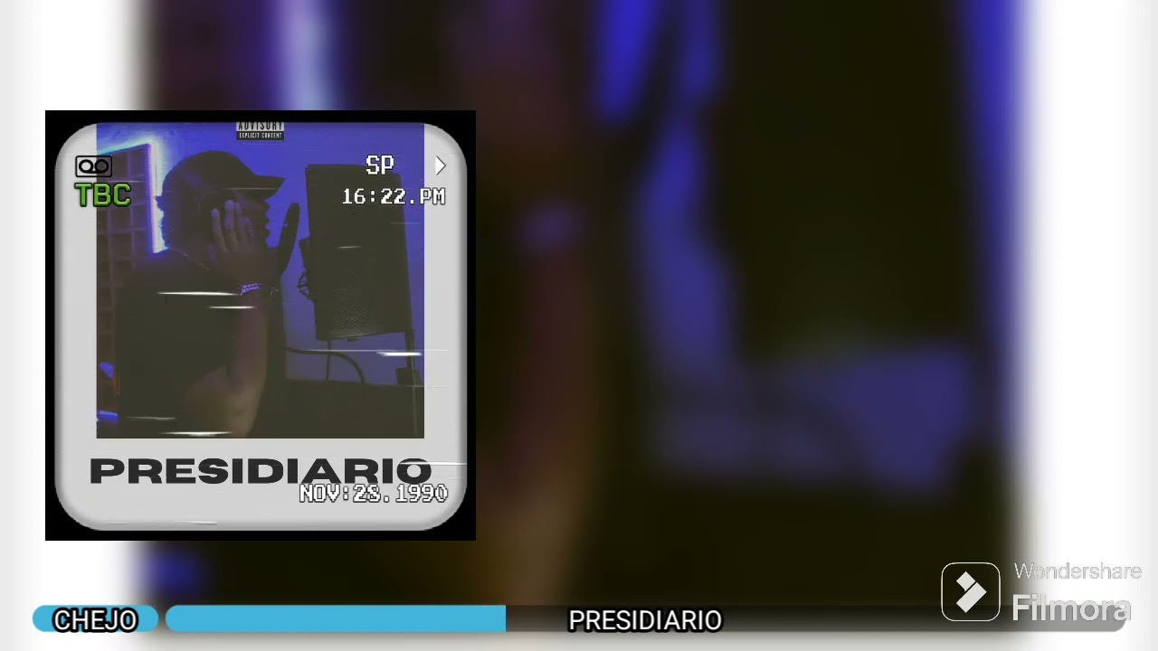 CHEJO - Presidiario (Visualizer)