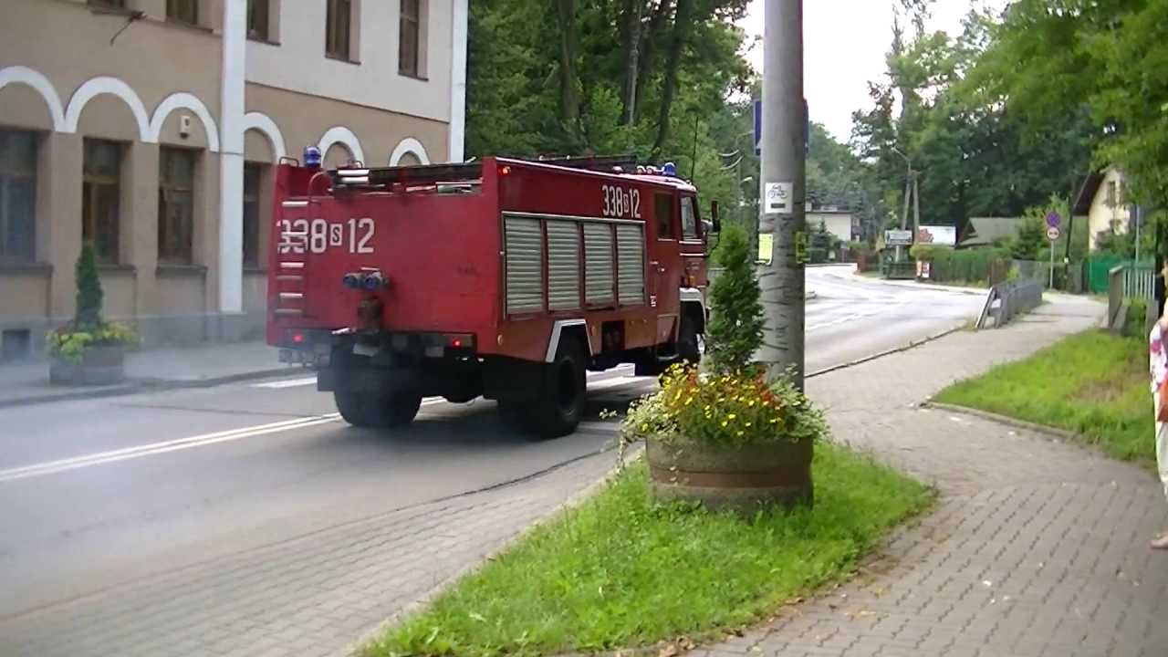 [TRĄBY] Alarmowo 332[S]21oraz 338[S]12 OSP Kamienica udają się do pożaru