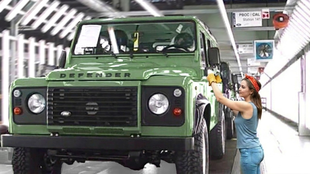 UK Classic Land Rover Factory: How they built Reliable luxury SUVs and Off-Road Vehicles