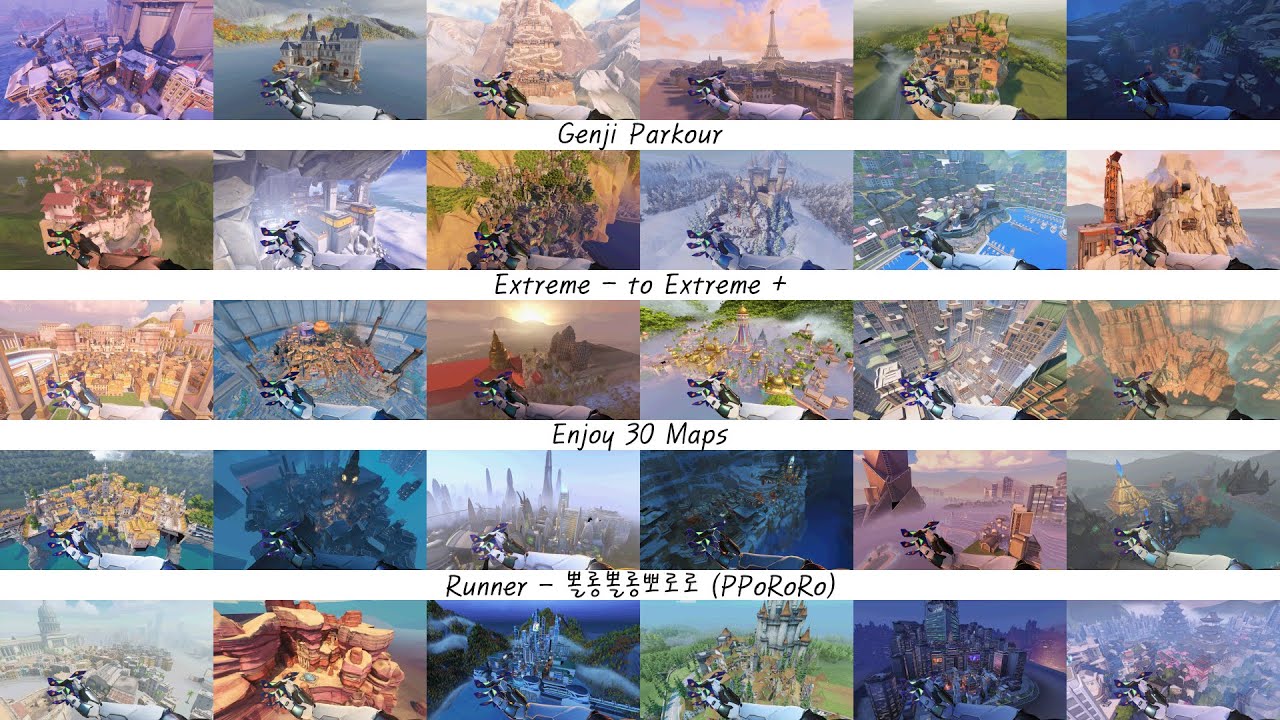 Ultimate Genji Parkour Guide: 30 Extreme & Rare Maps