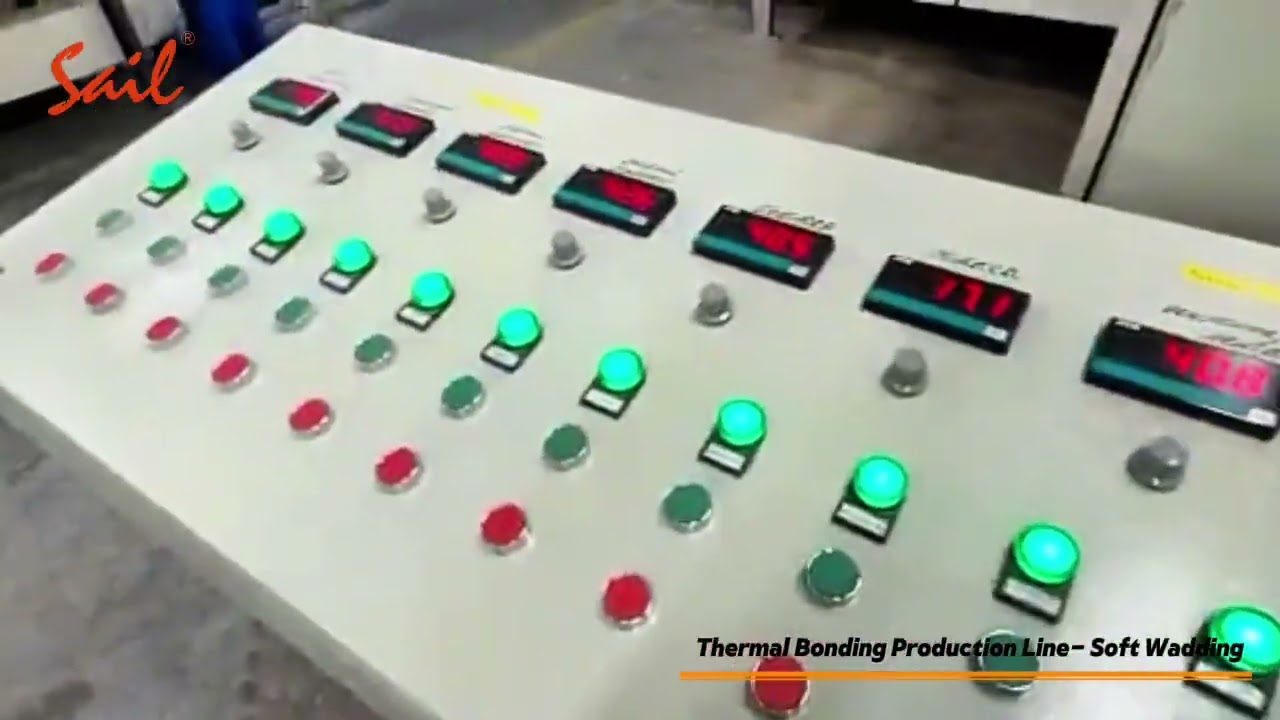 🎉 SAIL Nonwoven Thermal Bonding Production Line