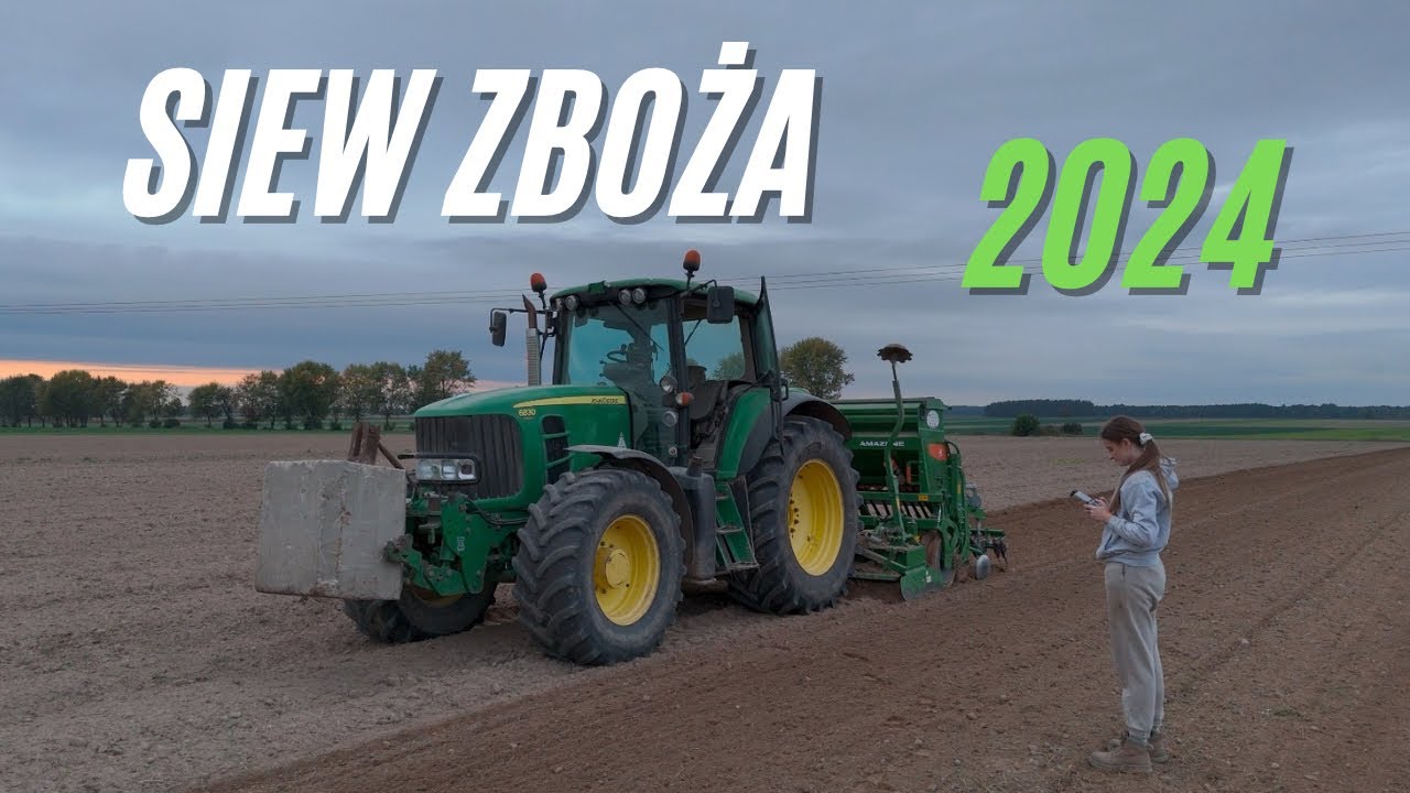 🔥 Siew zboża z Sarną 🔥