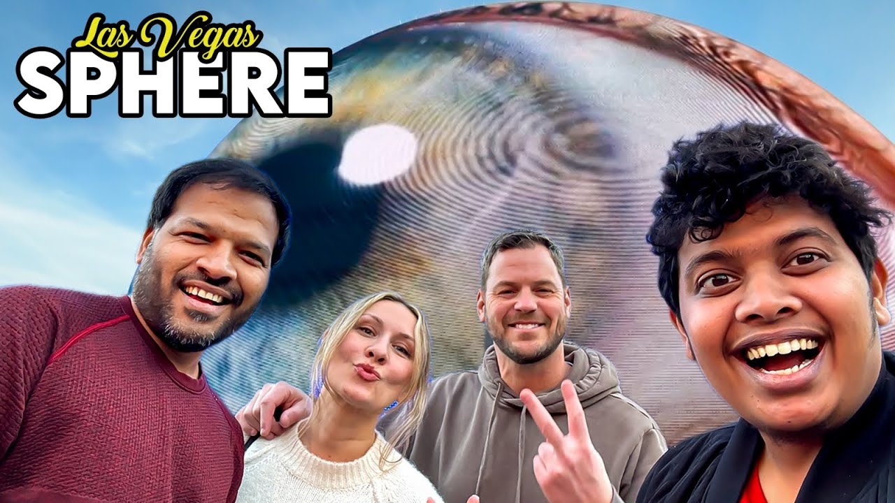 Mindblowing Las Vegas Sphere😍🔥 | Irfan's view
