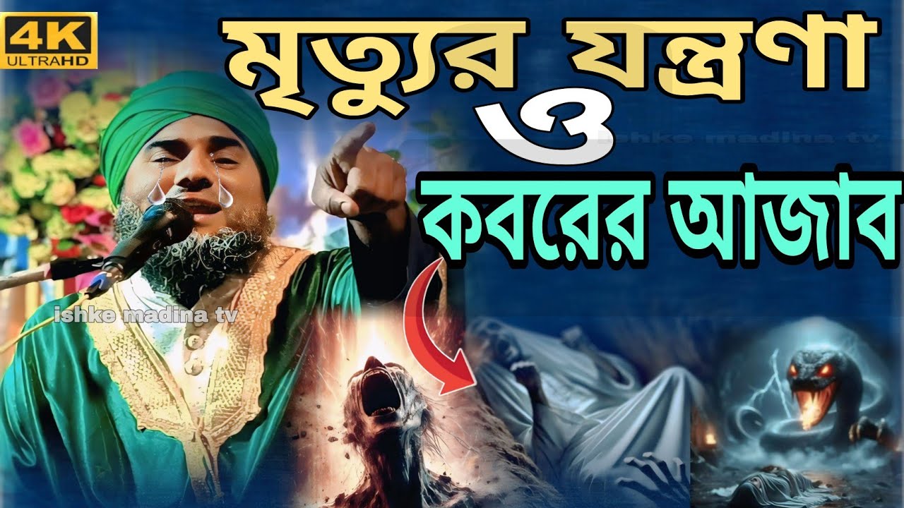 মৃত্যুর যন্ত্রণা ও কবরের আজাব বুকফাটা কান্নার ওয়াজ | মাওলানা আমিনুদ্দিন নাক্সেবন্দী|aminuddin Jalsa