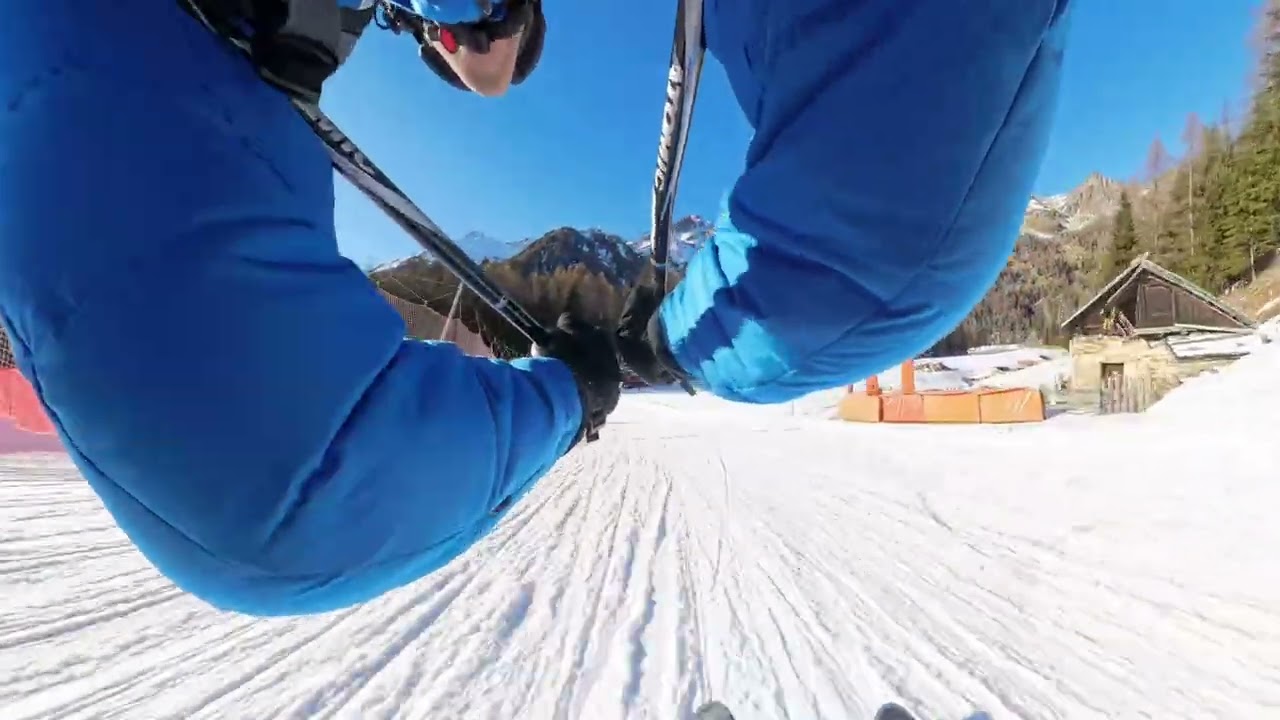 Skiing Pejo 3000: Full Run Val della Mite & Pejo Fonti (POV)