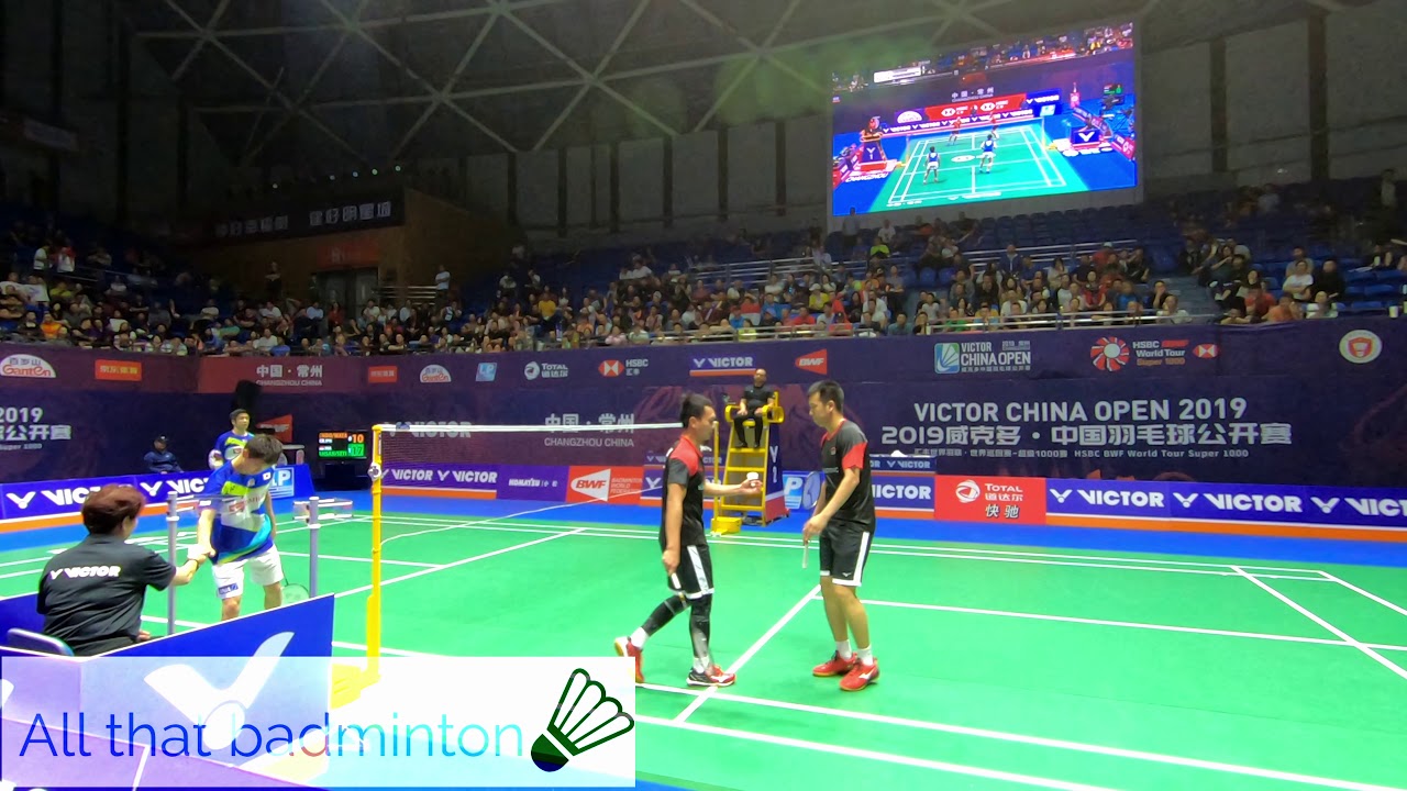 Victor China Open 2019MD QF Hiroyuki Endo/Yuta Watanabe vs Mohammad Ahsan/Hendra Setiawan Set2 Part2