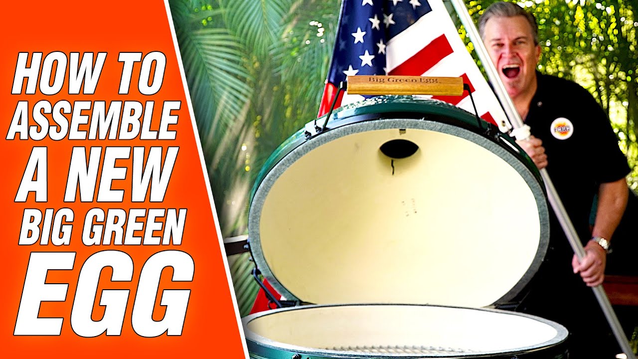How to build your NEW Big Green Egg Assembly | Step By Step Instructions
