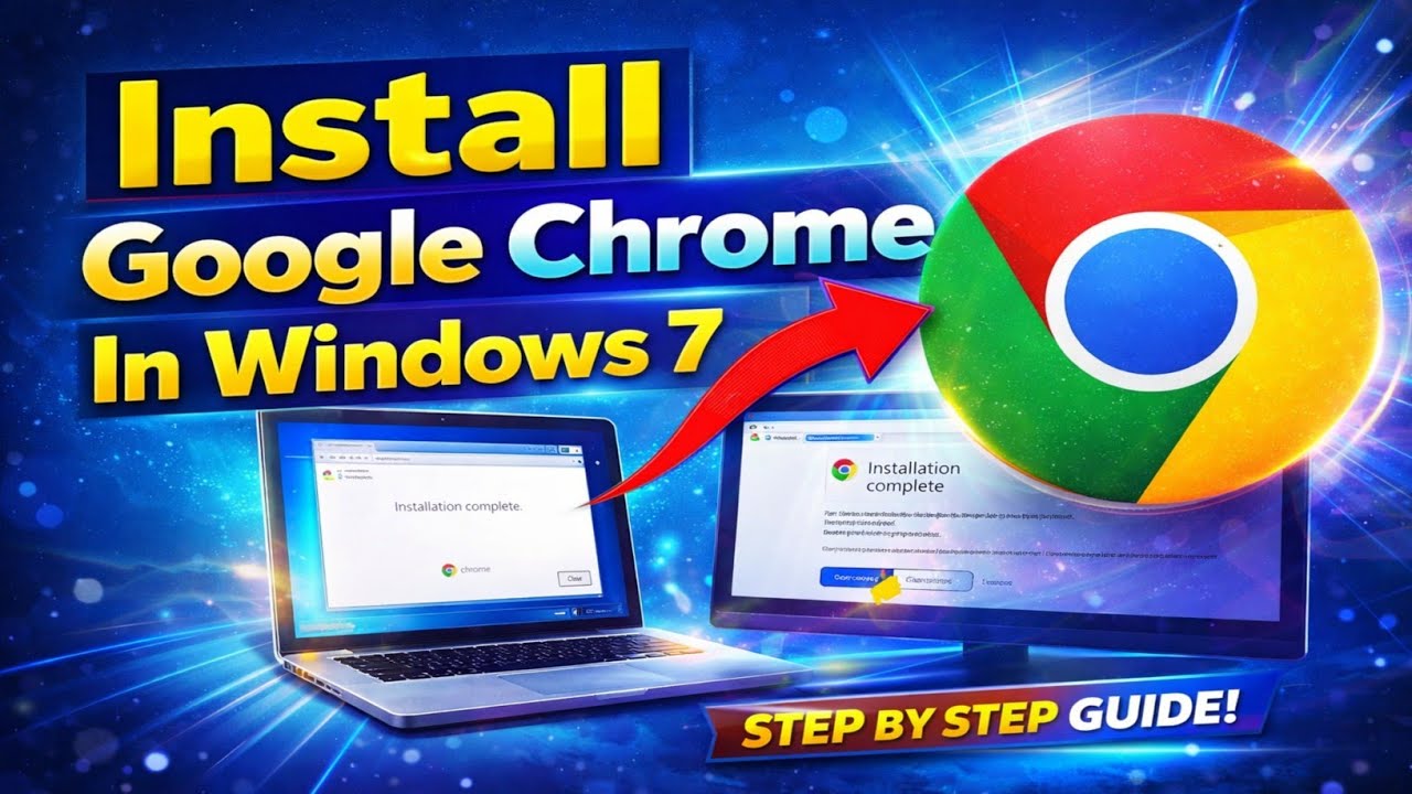 windows 7 me chrome kaise download kare // laptop me chrome kaise download kare