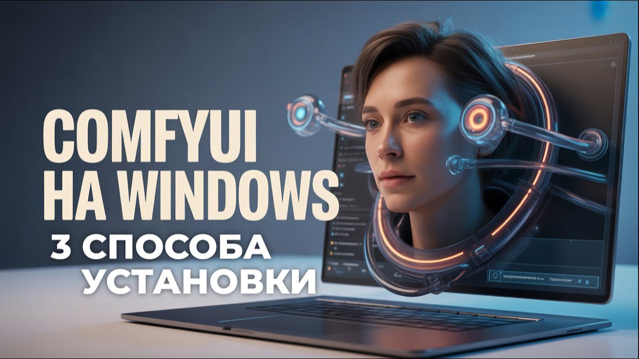 Как быстро установить COMFYUI на Windows? Все способы!