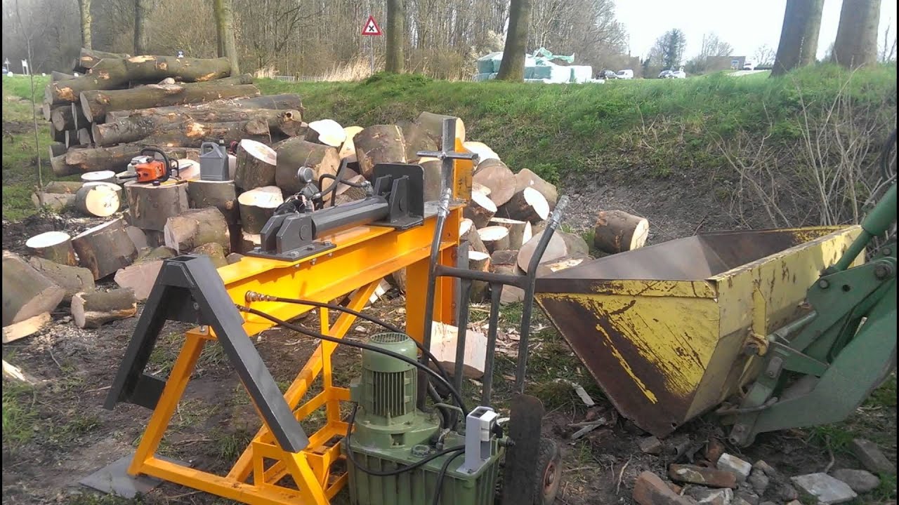 kloofmachine 17 ton met verstelbaar mes