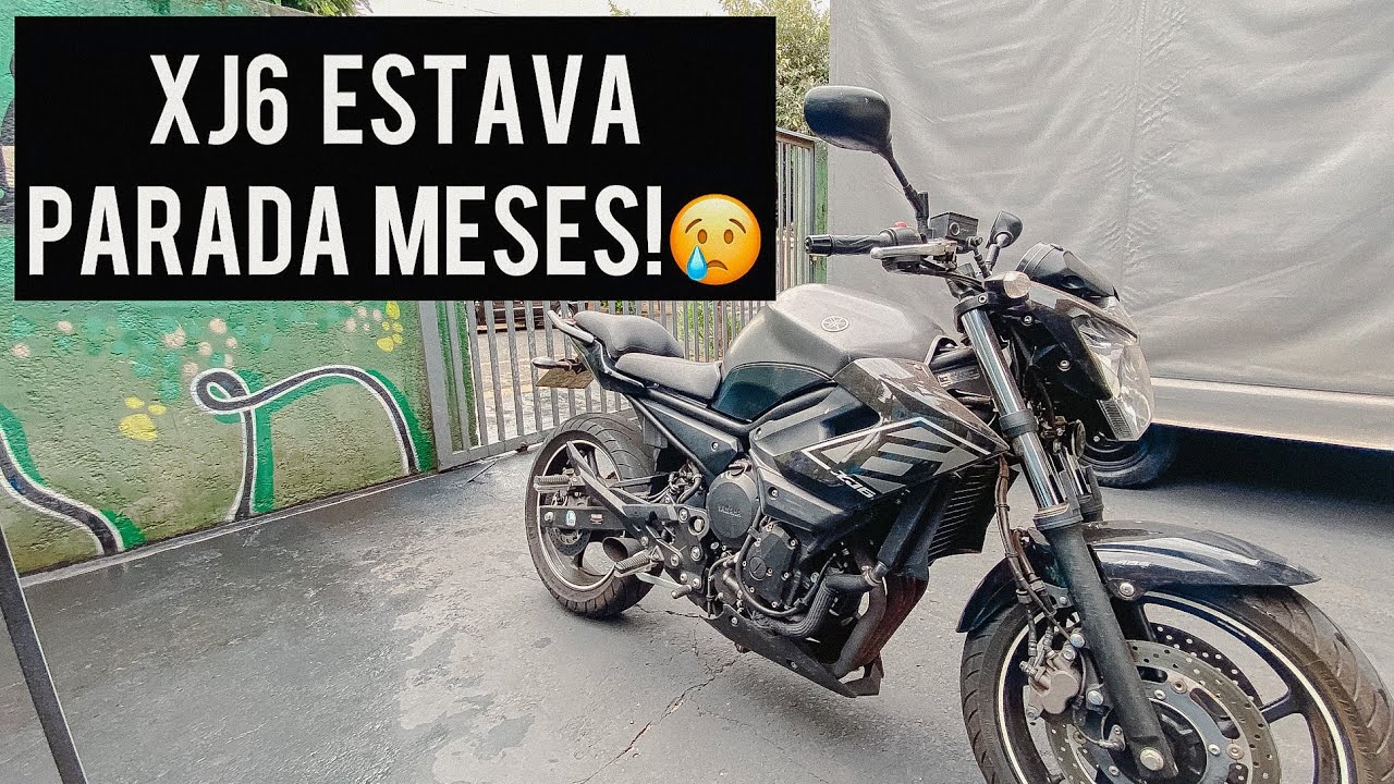XJ6 ABANDONADA, LAVAGEM DETALHADA RESOLVEU??😢😱  - FAB ESTÉTICA DE MOTOS