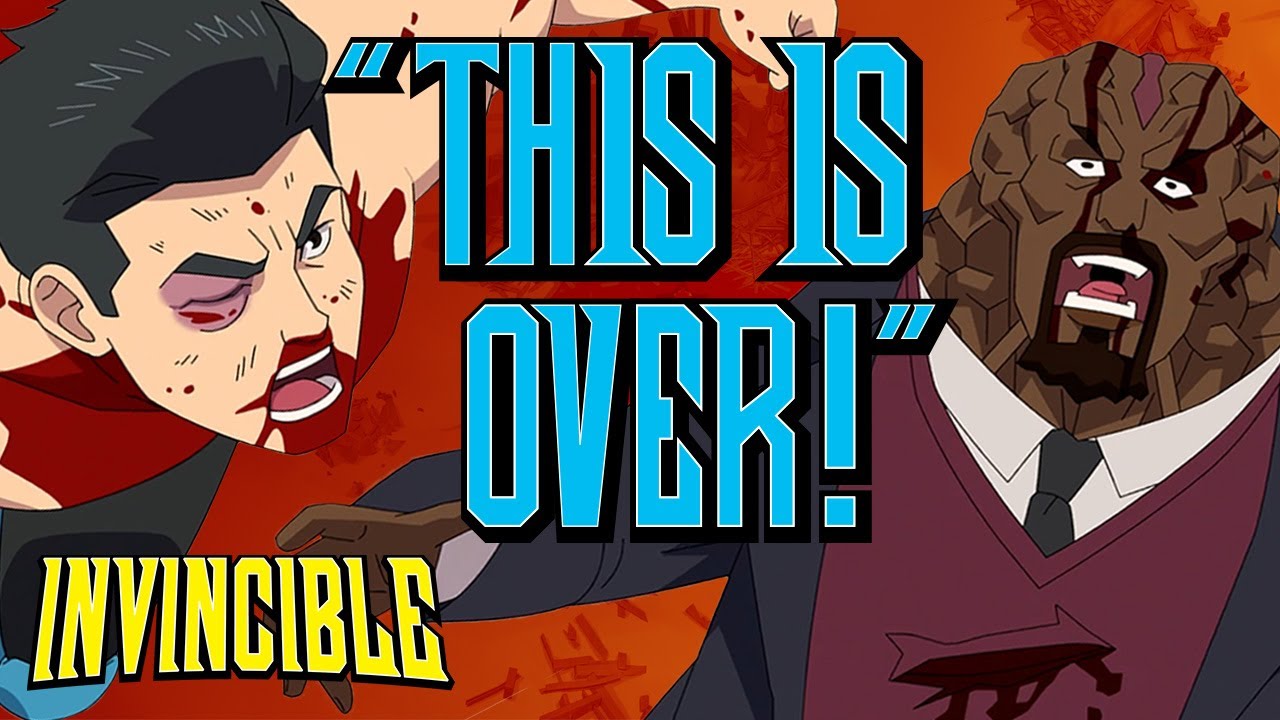 Invincible Gets The Ultimate Revenge On Angstrom Levy | Invincible S2