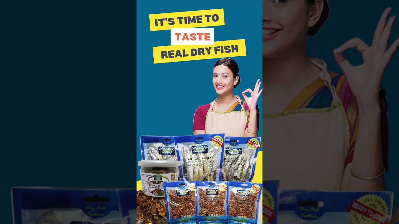 IT'S TIME TO MAKE A DRY FISH MEAL. CANADA DRY FISH