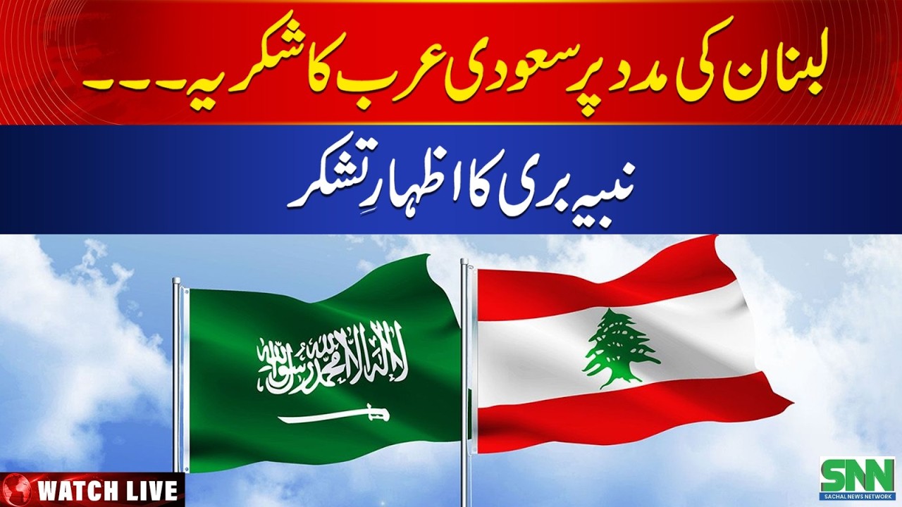Lebanon Thanks Saudi Arabia for Support, Says Speaker Nabih Berri