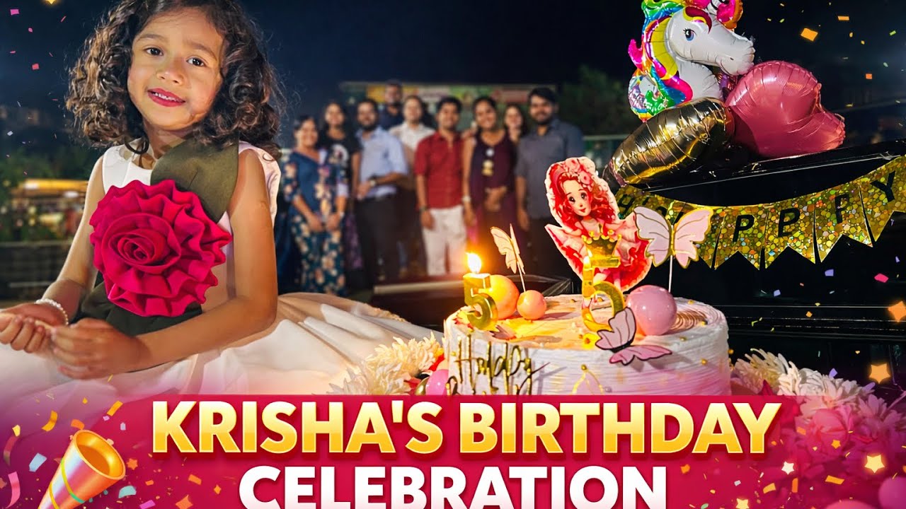 Farmhouse Par Family के साथ Krisha Ka Birthday Celebrate किया 😍| 