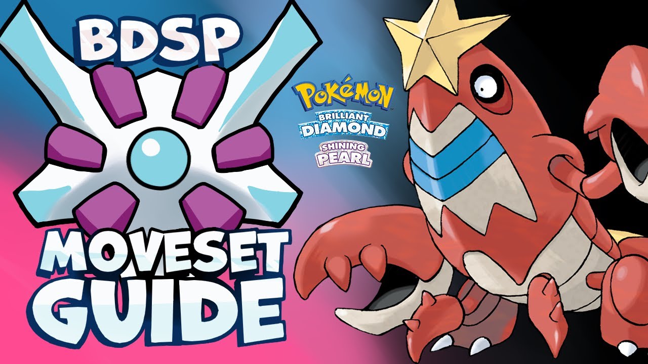 How to use CRAWDAUNT! CRAWDAUNT Moveset Guide! Pokemon Brilliant Diamond and Shining Pearl