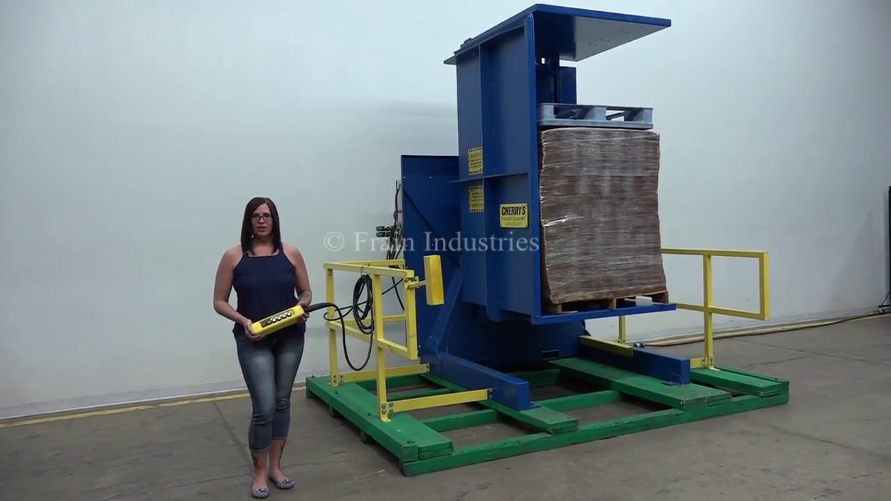 Cherry's Industrial Pallet Inverter Demonstration
