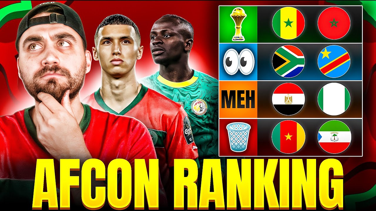 Рейтинг всех стран AFCON 2025