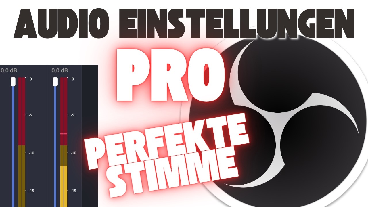 Das ultimative OBS Profi Audio Einstellungen Komplett Tutorial