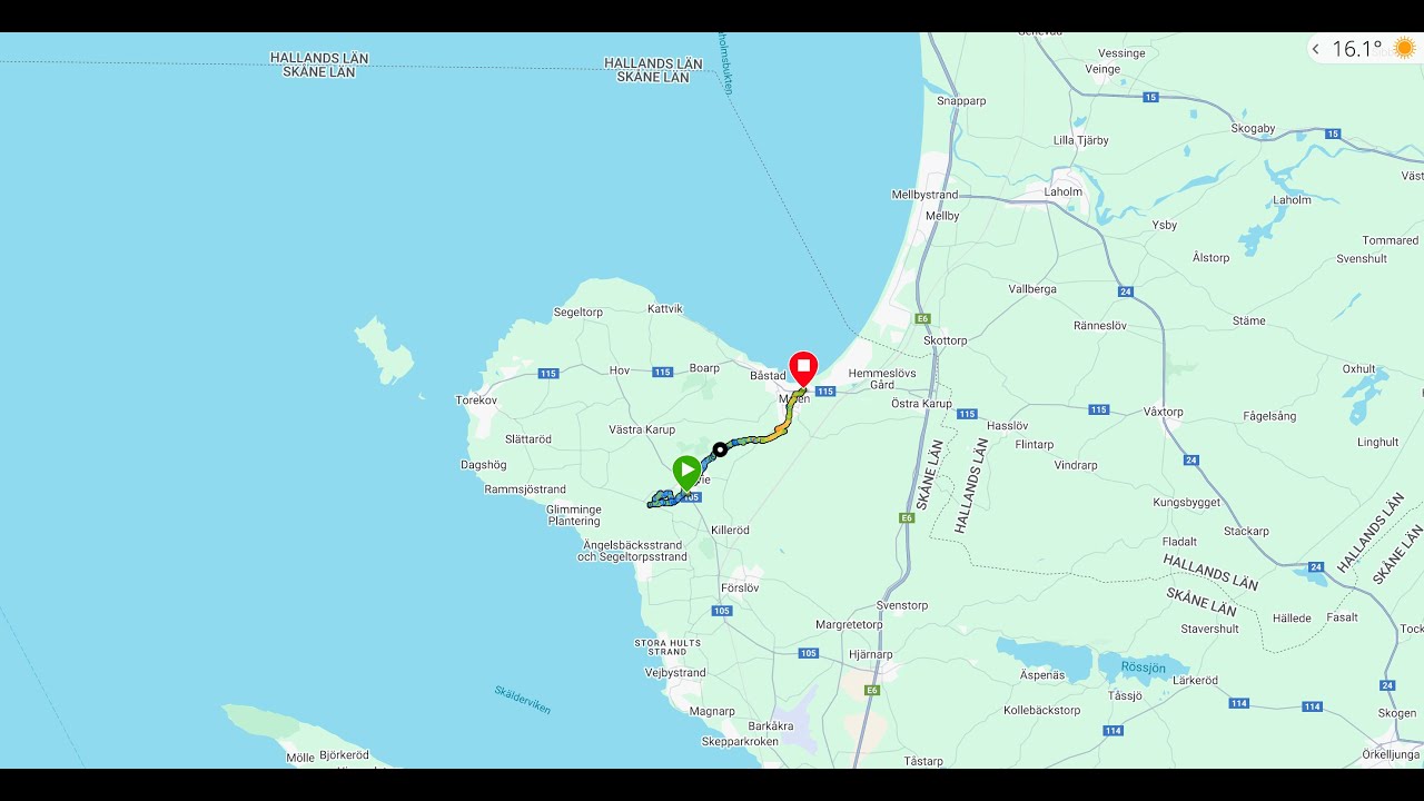 Vandring i Sinarpsdalen mellan Grevie och Båstad, Skåne!
