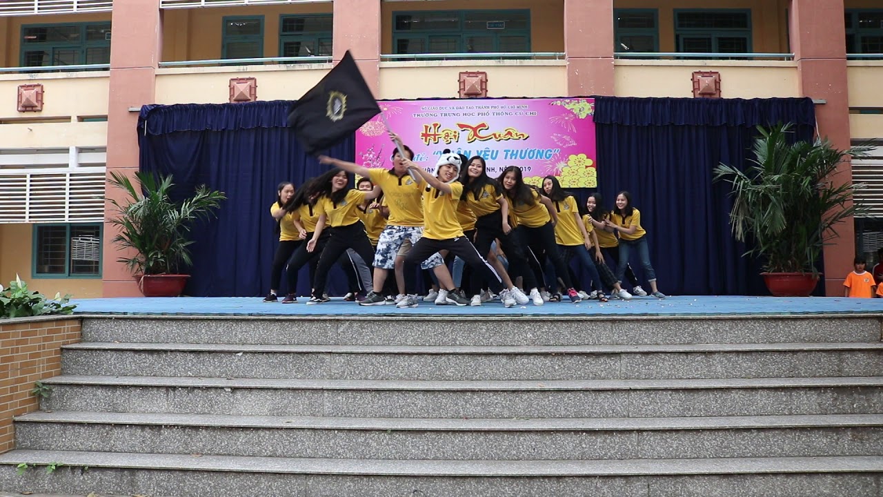 FLASHMOB THPT CỦ CHI | 12CA (2018-2019) GIẢI NHẤT