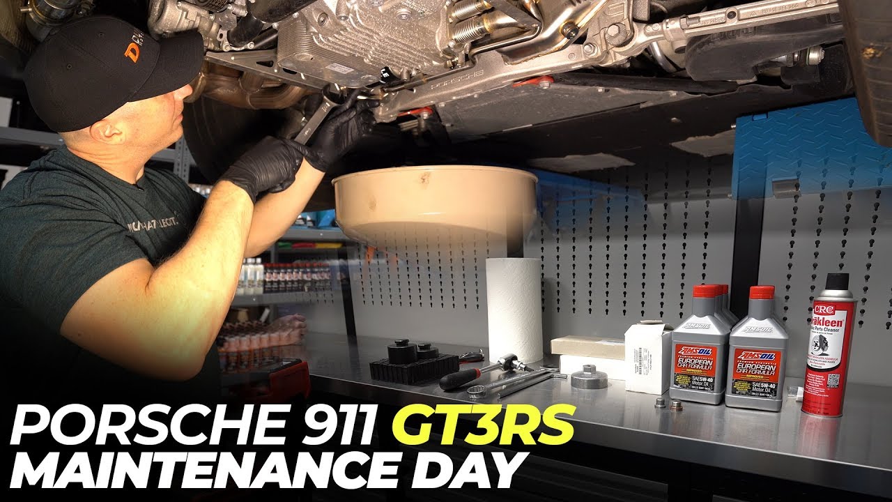 911 GT3 RS - Oil Change and Cabin Filter Change