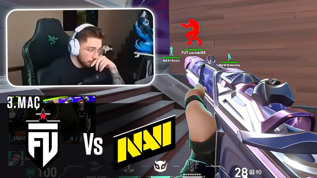 Fut Esports vs NAVI 3.MA&Ccedil; | VCT EMEA 2026 Stage 1 | VALORANT