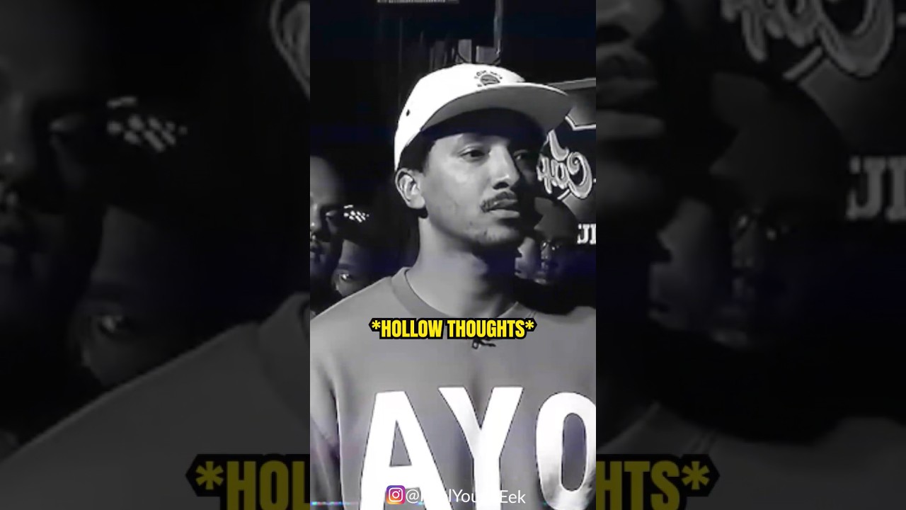 WHEN HOLLOW DA DON GETS CALLED OUT FOR DOING DRUGS 🤣 #battlerap