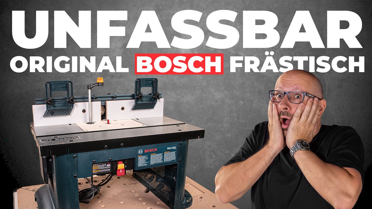 Der Bosch Fr&auml;stisch ist ein GAMECHANGER &ndash; aber es gibt ein Problem!