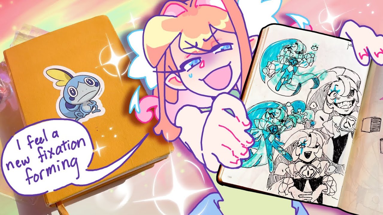 3 week sketchbook tour! || jan 2025