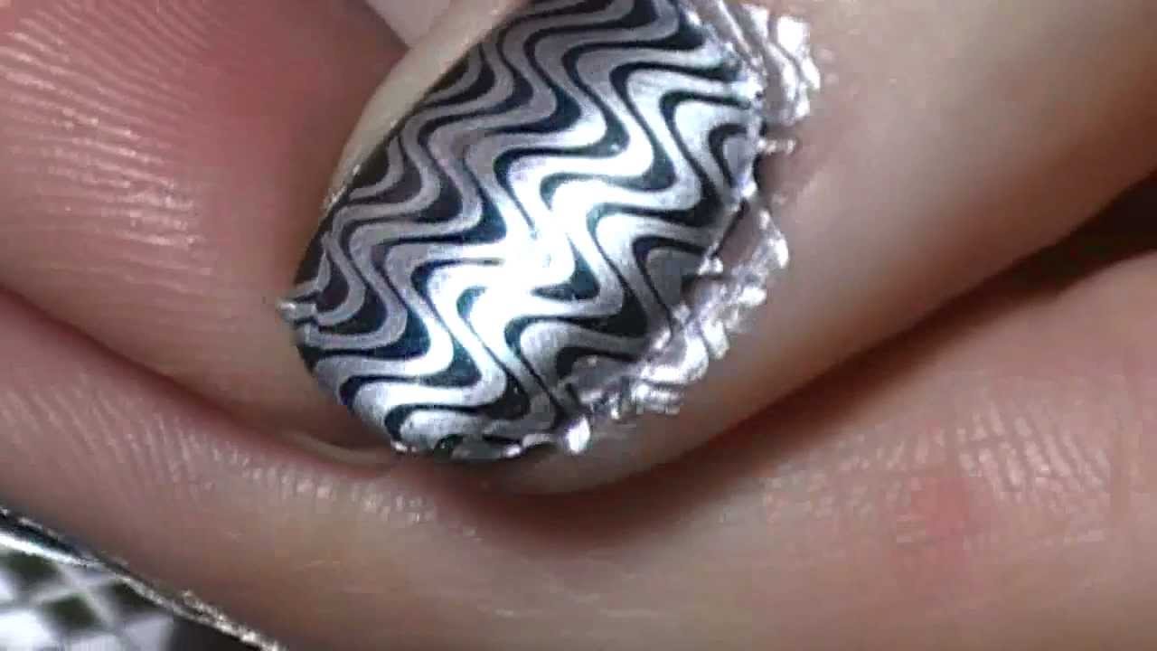 Cheeky Plate A nail art stamping~ testing quailty