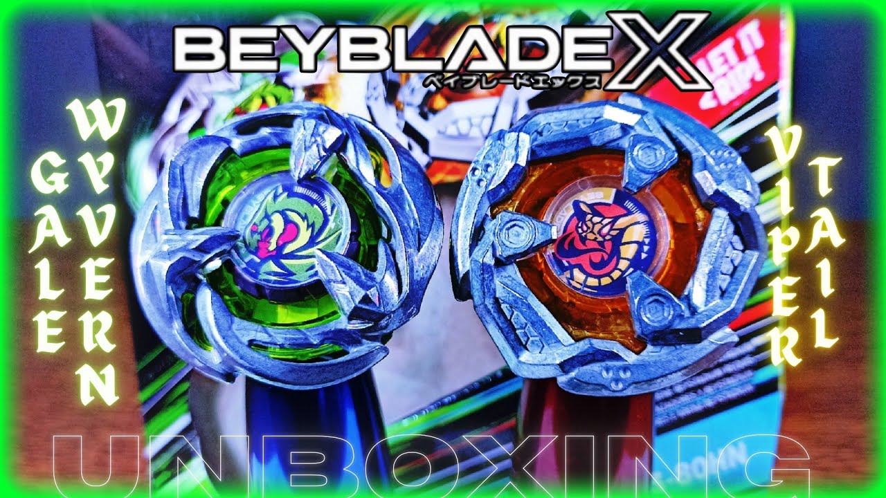 Gale Wyvern Y Tail Viper | UNBOXING BEYBLADE X HASBRO