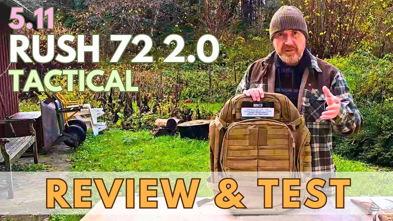 5.11 Tactical Rush 72 2.0 Backpack - Unpacking & Review