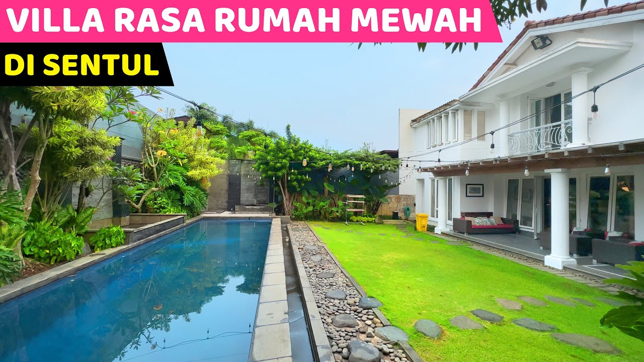 DALEMNYA VILLA INI BIKIN MELONGO...! De Wanoja House | Villa bagus di Sentul Bogor