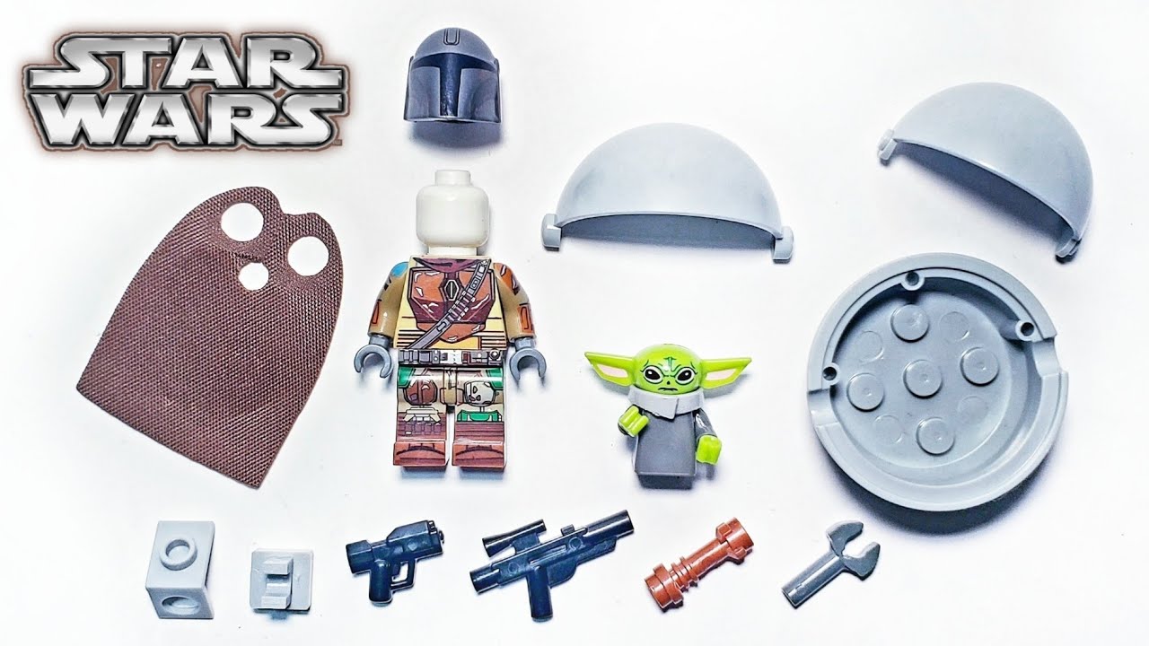 Lego Star Wars The Mandalorian and Grogu (Baby Yoda) | The Mandalorian Series