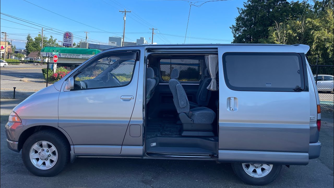 SOLD: 1996 Toyota Granvia 4WD turbo diesel 3.0L 61,000km