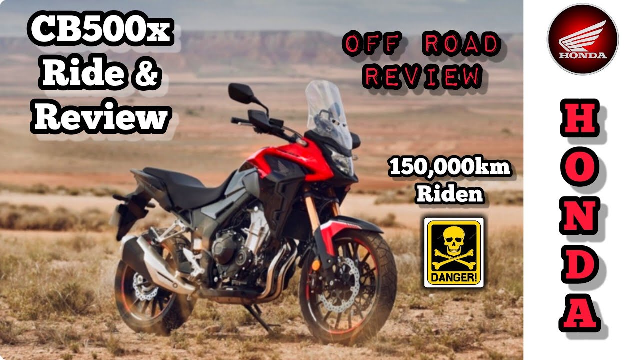 Honda CB500x | Off Road Ride & Review | Tough Ride Honest Review | 150,000km Plus | Bykersam 🇬🇧