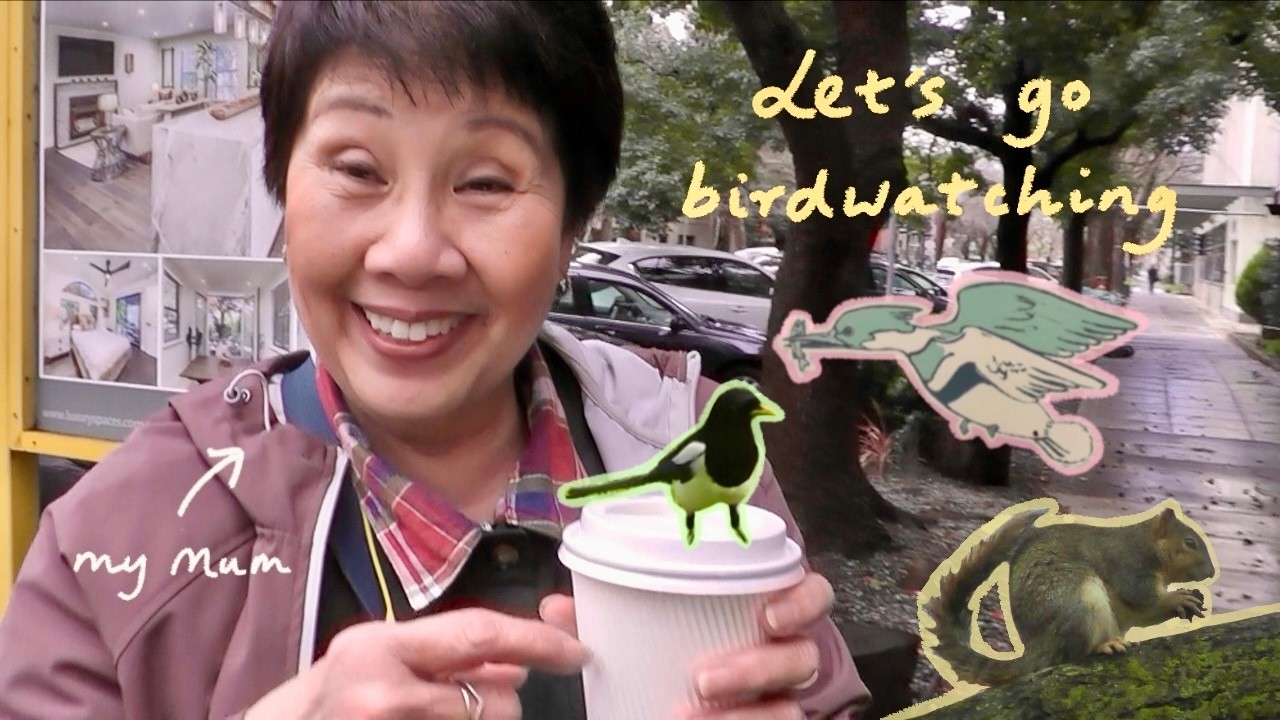 let's go birdwatching! (ft. my mum) 🦉🍃✨