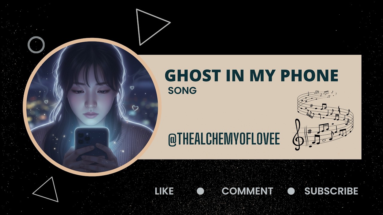 Ghost in My Phone | Official Lyric Video | K-POP Song #kpop #lovesong #song #love #k-pop
