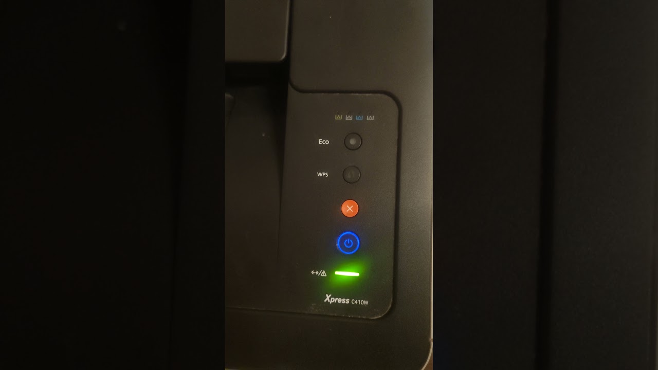Samsung C410w printer fault #shorts