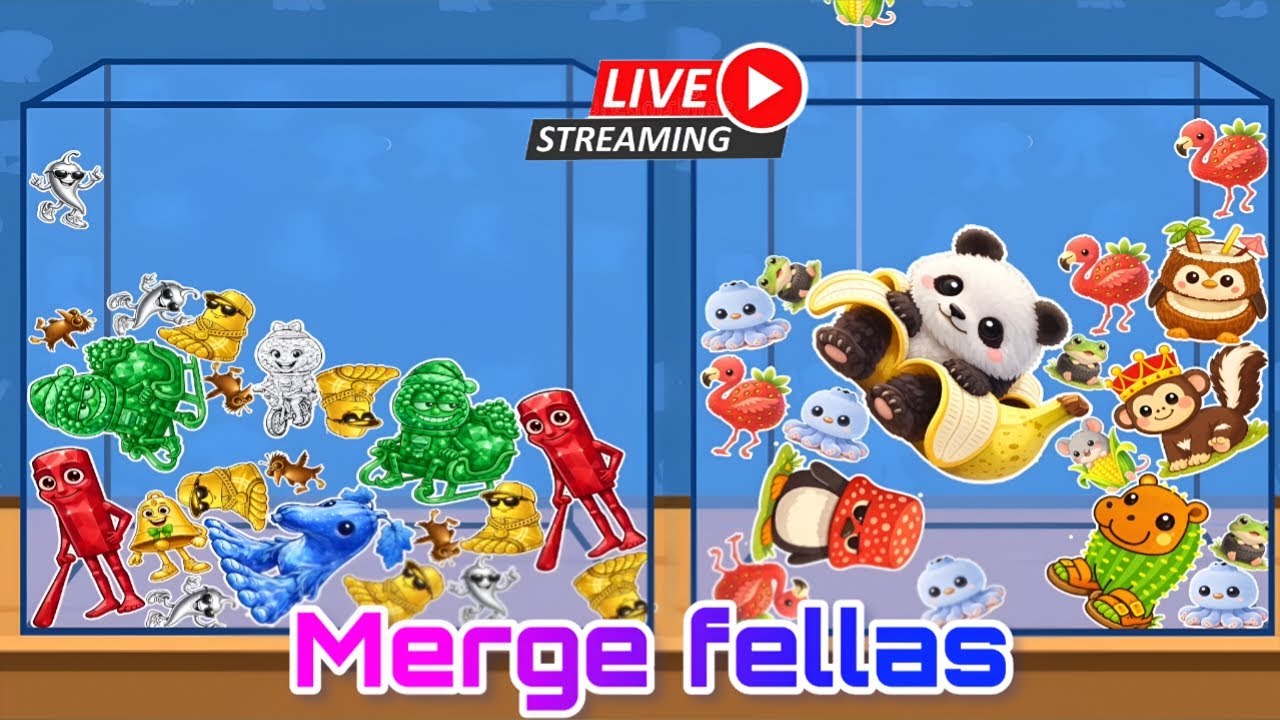 ⚠️ WARNING: This Italian Brainrot Merge is NOT NORMAL 😵 | Merge Fellas LIVE #shortfeedlive #live !