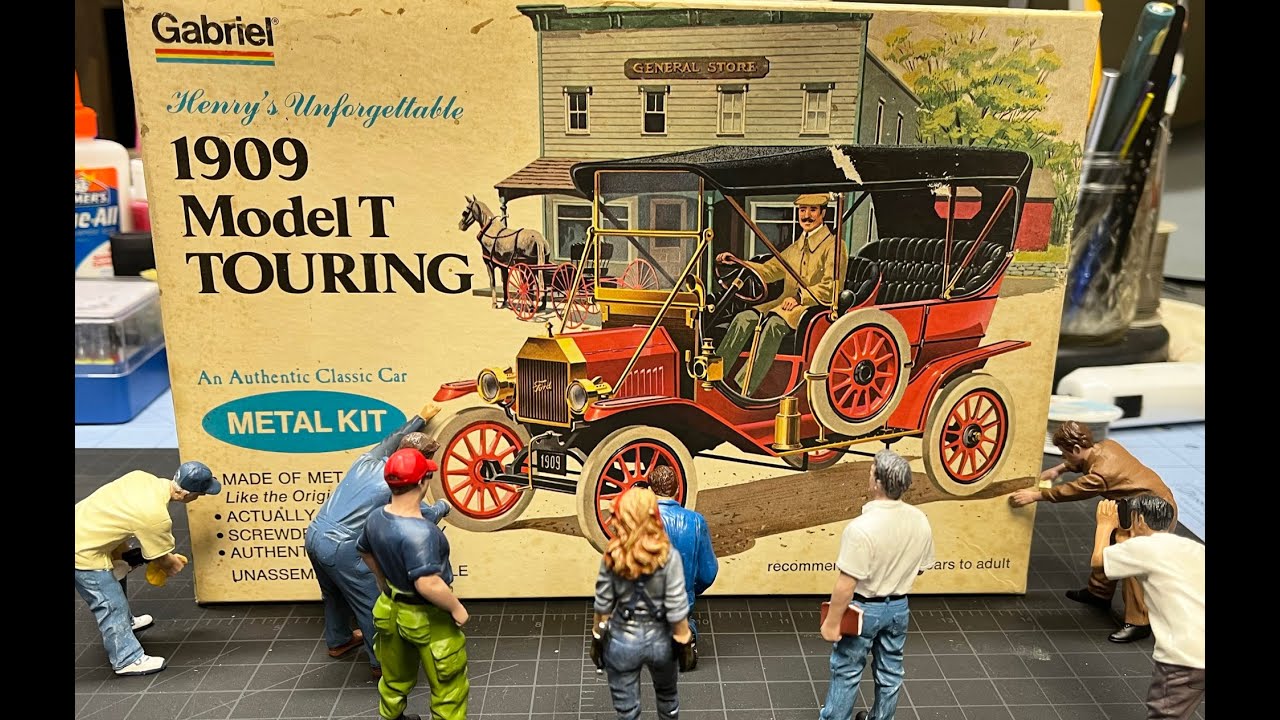 Unboxing the Gabriel 1909 Model T Touring